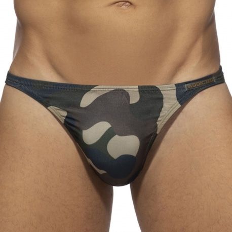 Addicted String de Bain Camouflage