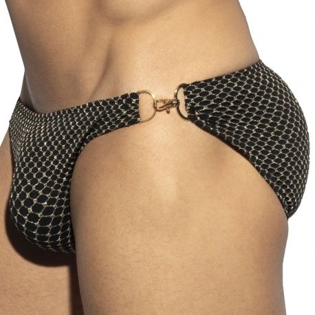 ES Collection Slip de Bain Bikini Luxury Noir