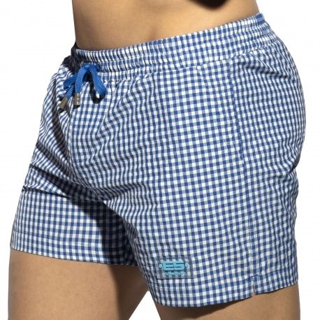 ES Collection Short de Bain Chess Bleu