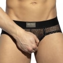 ES Collection Slip Net Glitter Noir