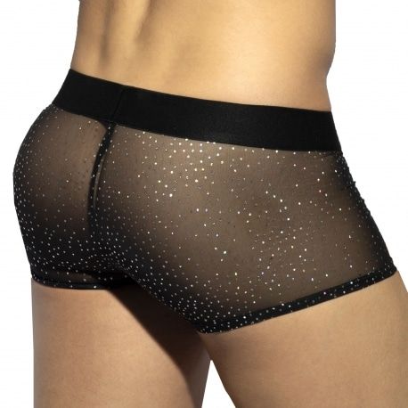 ES Collection Boxer Court Net Glitter Noir
