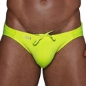 TOF Paris Neon Swim Bikini Briefs - Neon Yellow
