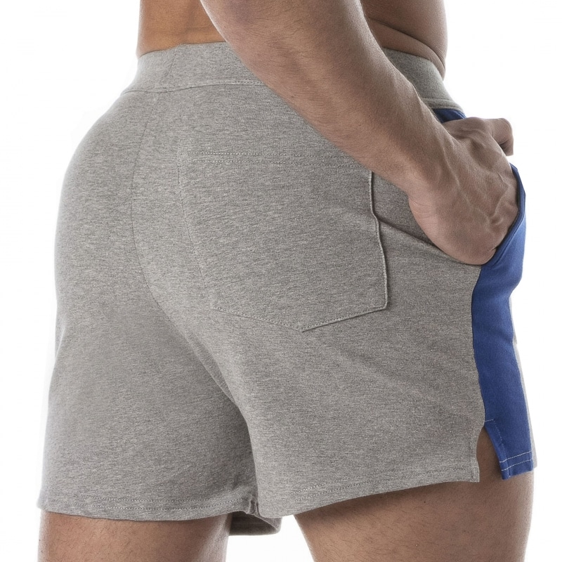 TOF Paris Short Football Gris Chiné