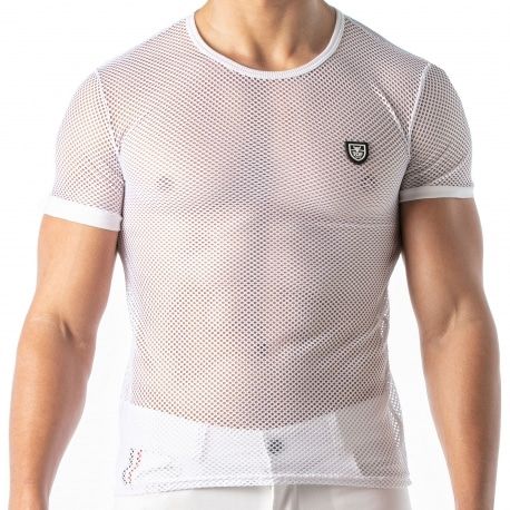 TOF Paris T-Shirt Mesh Blanc