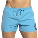 ES Collection Thin Stripes Swim Shorts - Turquoise