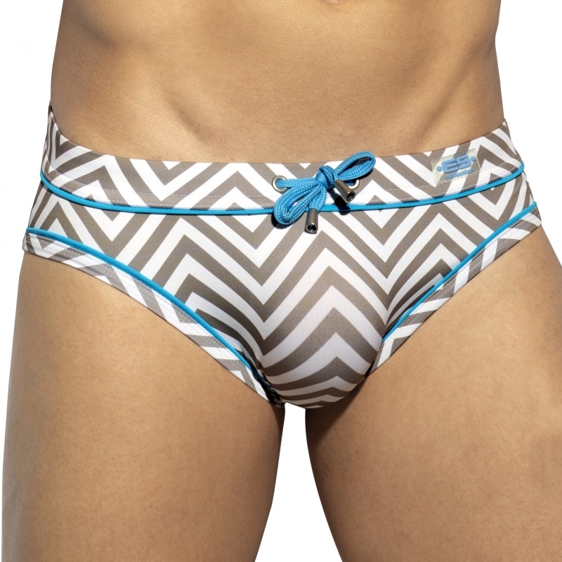 ES Collection Slip de Bain Zig Zag