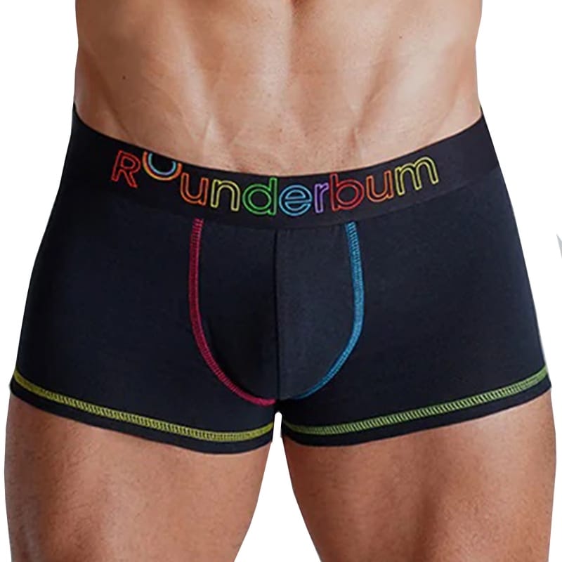 Rounderbum Boxer Padded Neon Pride Noir