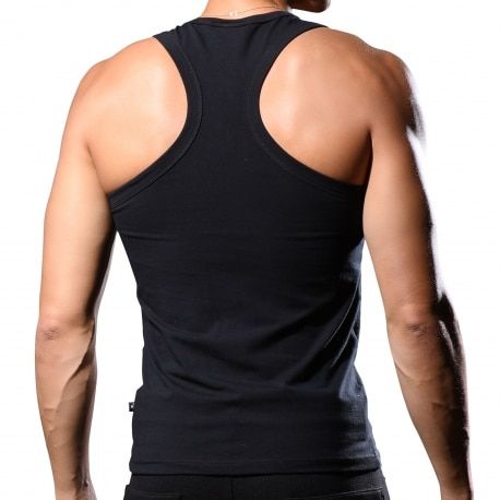 Andrew Christian Débardeur Unleashed Double Strap Noir