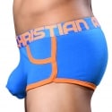 Andrew Christian Shorty Almost Naked Retro Pocket Bleu Electrique