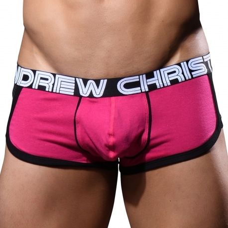 Andrew Christian Shorty Retro Pop Show-It Fuchsia