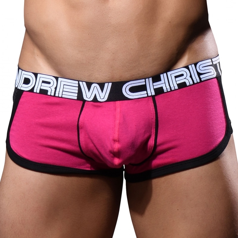 Andrew Christian Shorty Retro Pop Show-It Fuchsia