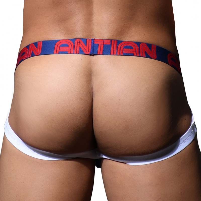 Andrew Christian Show-It Retro Pop Frame Jock - Navy
