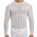 Modus Vivendi T-Shirt Manches Longues Hole Blanc