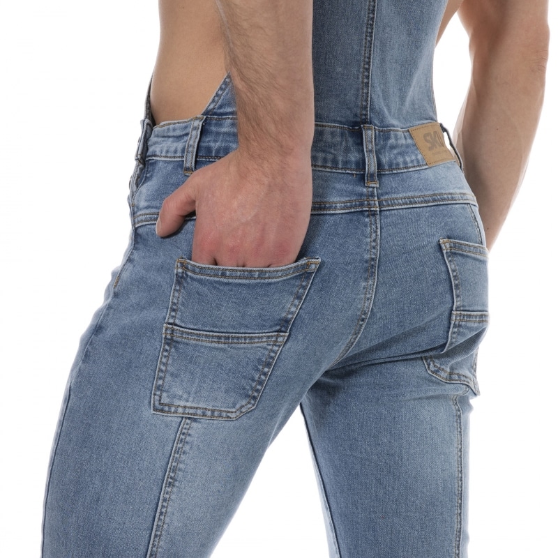 SKU Salopette Longue Jeans Bleu Indigo