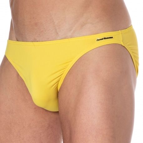  Slip de Bain Technicolors Jaune