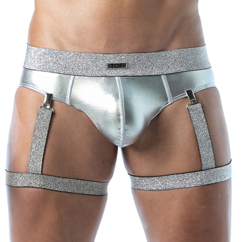 TOF Paris Harnais de Cuisse Magic Argent (pour une jambe)
