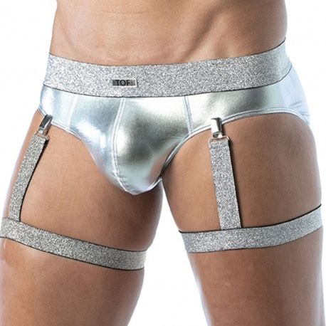 TOF Paris Harnais de Cuisse Magic Argent (pour une jambe)