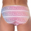  Slip de Bain Greek Frame Arc-en-Ciel