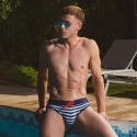 SKU Slip de Bain Marinière