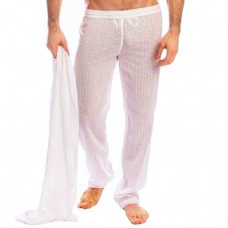 L'Homme invisible Martinique Pants - White