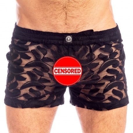 L'Homme invisible Short Lounge Gomorrah Noir