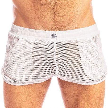 L'Homme invisible Short Split Madrague Blanc