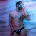 SKU Jock Strap Logo Coton Noir