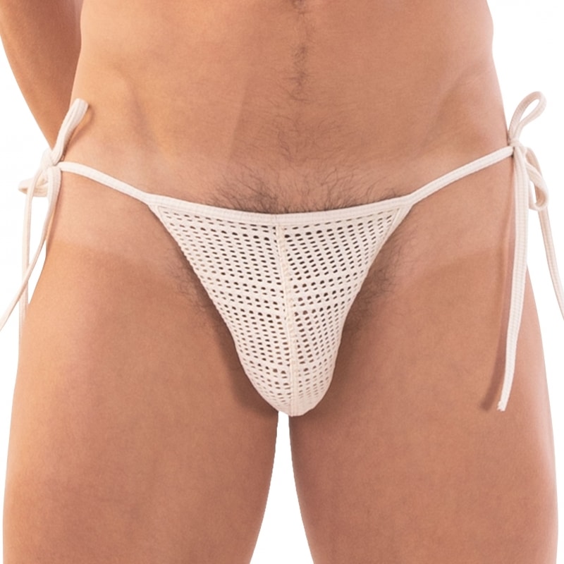 Barcode Slip Miko Mesh Beige