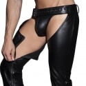 AD Fetish Pantalon Chaps Noir
