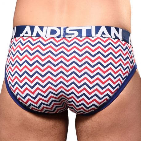 Andrew Christian Almost Naked Zig Zag Briefs