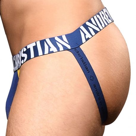 Andrew Christian Almost Naked Fly Tagless Jock - Navy