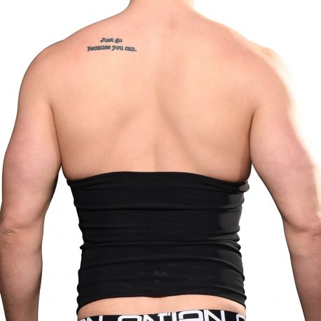 Andrew Christian Active Smooth Mesh Body Shaper - Black