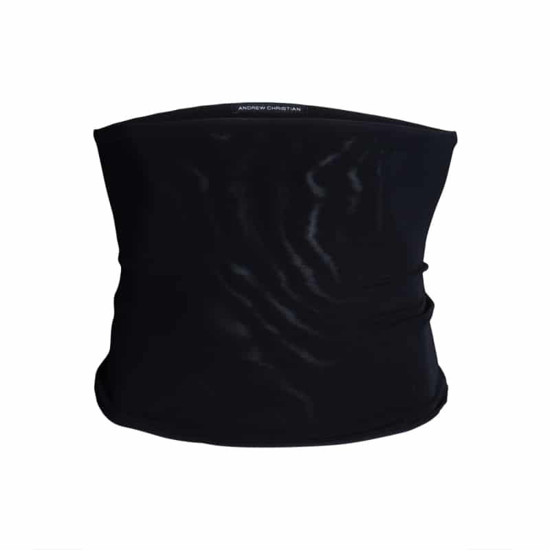 Andrew Christian Active Smooth Mesh Body Shaper - Black