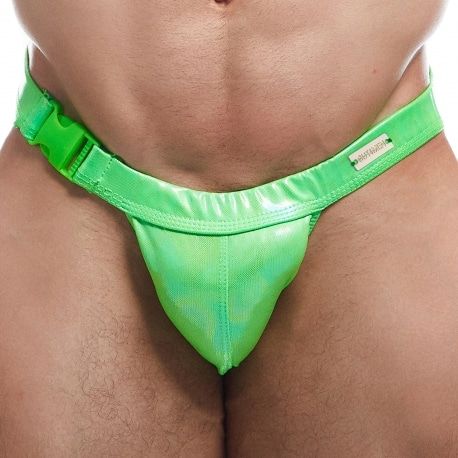 CUT4MEN Slip Tanga Emerald Vert
