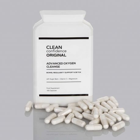 Confidentü Clean Confidence Original - Bowel Regularity Support & Detox - 100 Caps