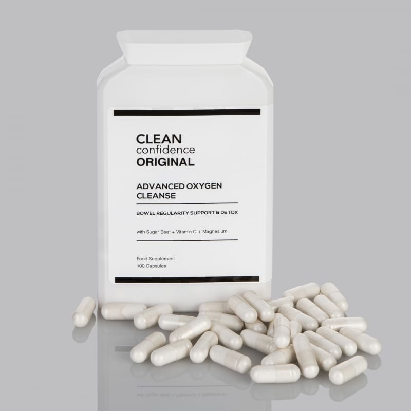 Confidentü Clean Confidence Original - Bowel Regularity Support & Detox - 100 Caps