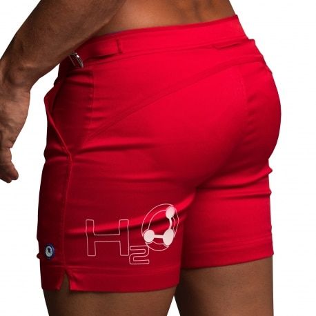 Rounderbum Short de Bain Padded H2O Rouge