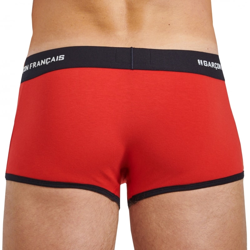 Garçon Français Boxer L'Amoureux Rouge