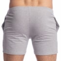 L'Homme invisible Short Lounge Louspo Gris Chiné