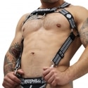  Harnais Body Hybred Noir - Gris