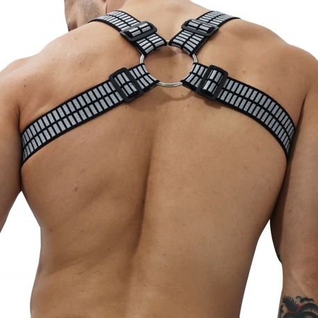  Hybred Body Harness - Black - Grey