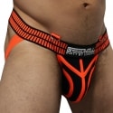  Hybred Jock - Black - Neon Orange
