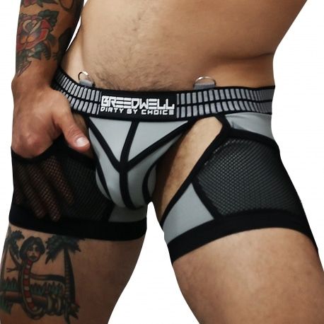  Boxer Jock Chock Hybred Gris
