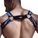  Harnais Cyber Nights Noir - Bleu