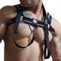  Cyber Nights Harness - Black - Blue