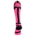  Chaussettes Hautes Infinity Rose Fluo