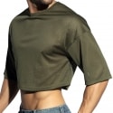 ES Collection Crop Top Oversize Kaki