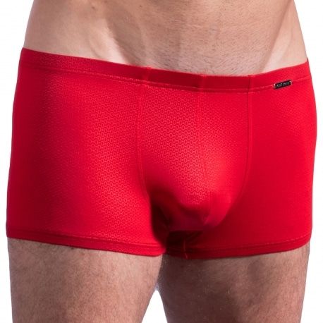 RED 2163 Mini Trunks - Red