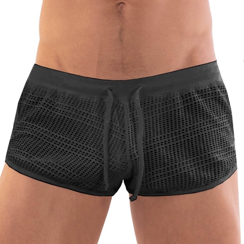 Aachet Mesh Shorts - Black