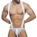 AD Fetish Body Harnais Fantasy Glitter Blanc